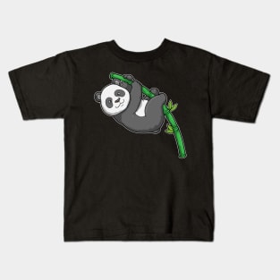 Panda with Bamboo Kids T-Shirt